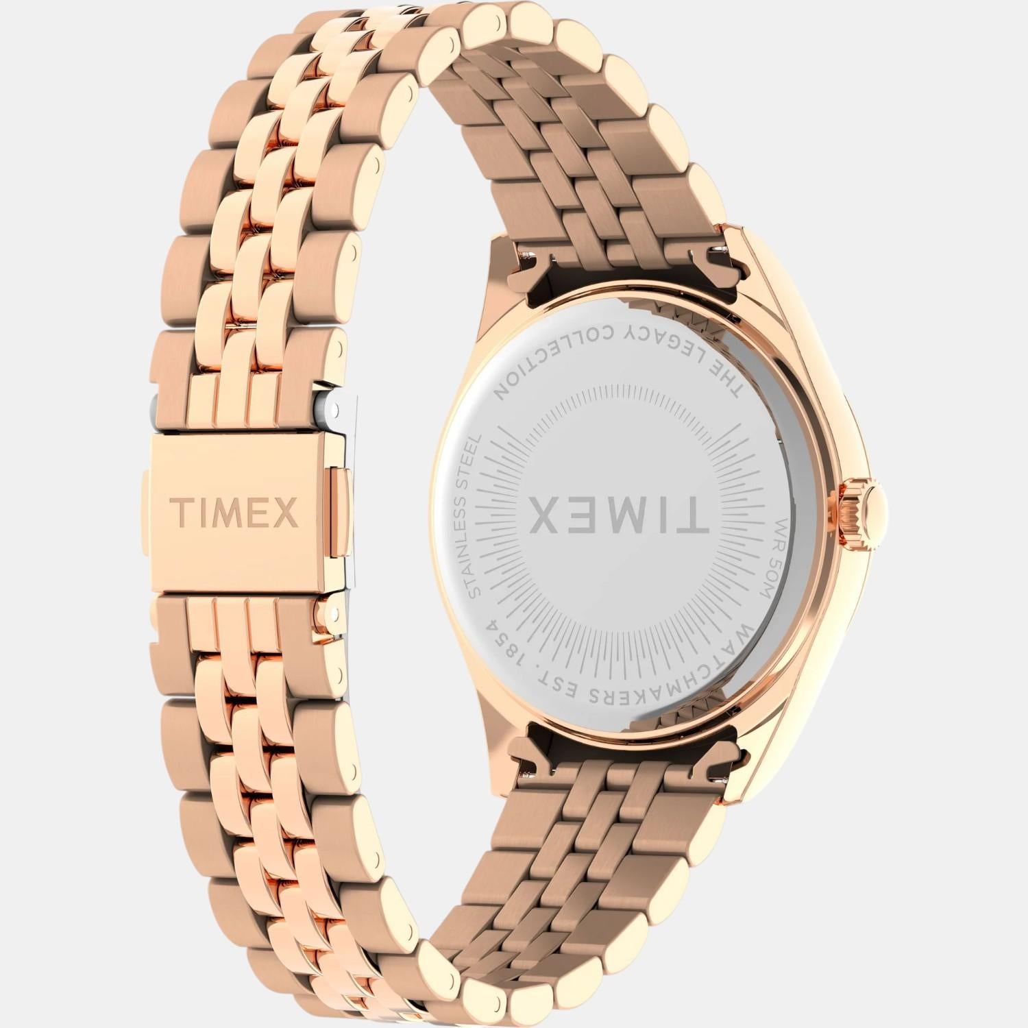 Women Quartz White Dial Analog Stainless Steel Watch TW2W32200UJ