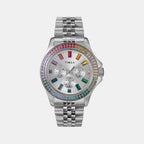 Women Quartz Silver Dial Analog Stainless Steel Watch TW2W33000UJ