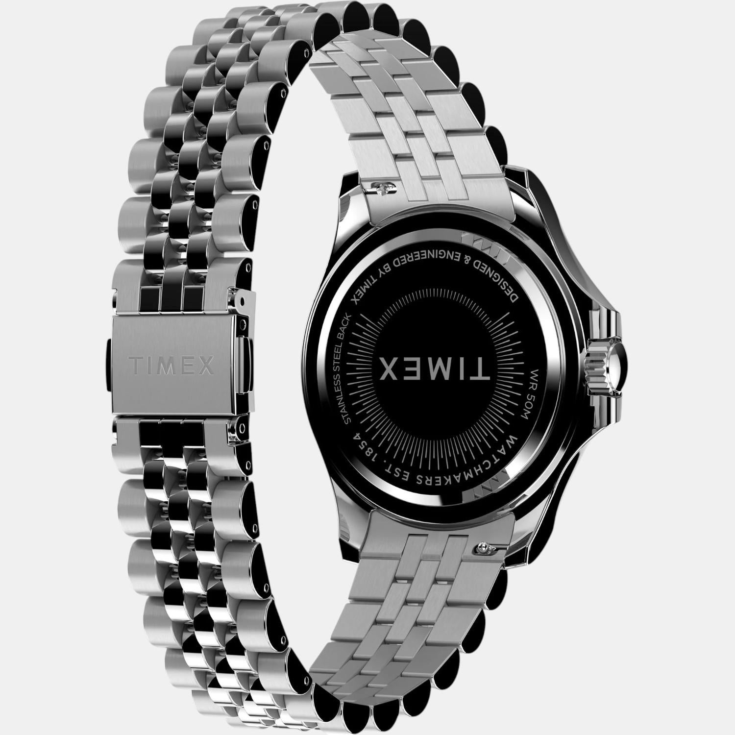 Women Quartz Silver Dial Analog Stainless Steel Watch TW2W33000UJ