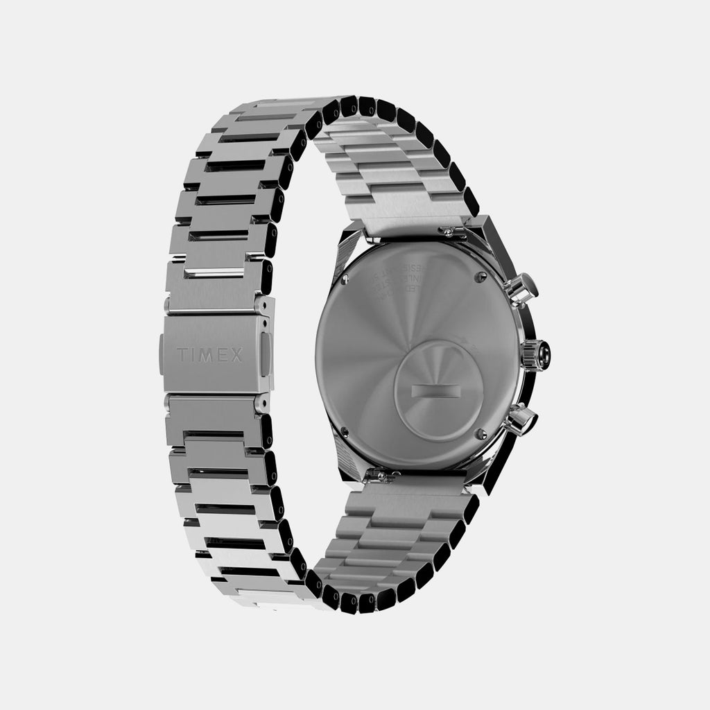 Men Quartz Blue Dial Analog Stainless Steel Watch TW2W33700UJ