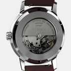Men Automatic Brown Dial Analog Leather Watch TW2W33800U9
