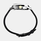 Men Automatic Black Dial Analog Leather Watch TW2W33900U9