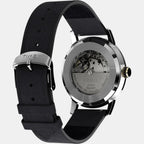 Men Automatic Black Dial Analog Leather Watch TW2W33900U9