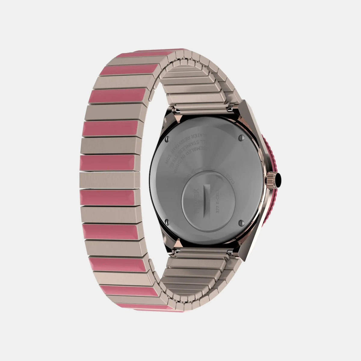 Women Quartz Pink Dial Analog Stainless Steel Watch TW2W41000UJ