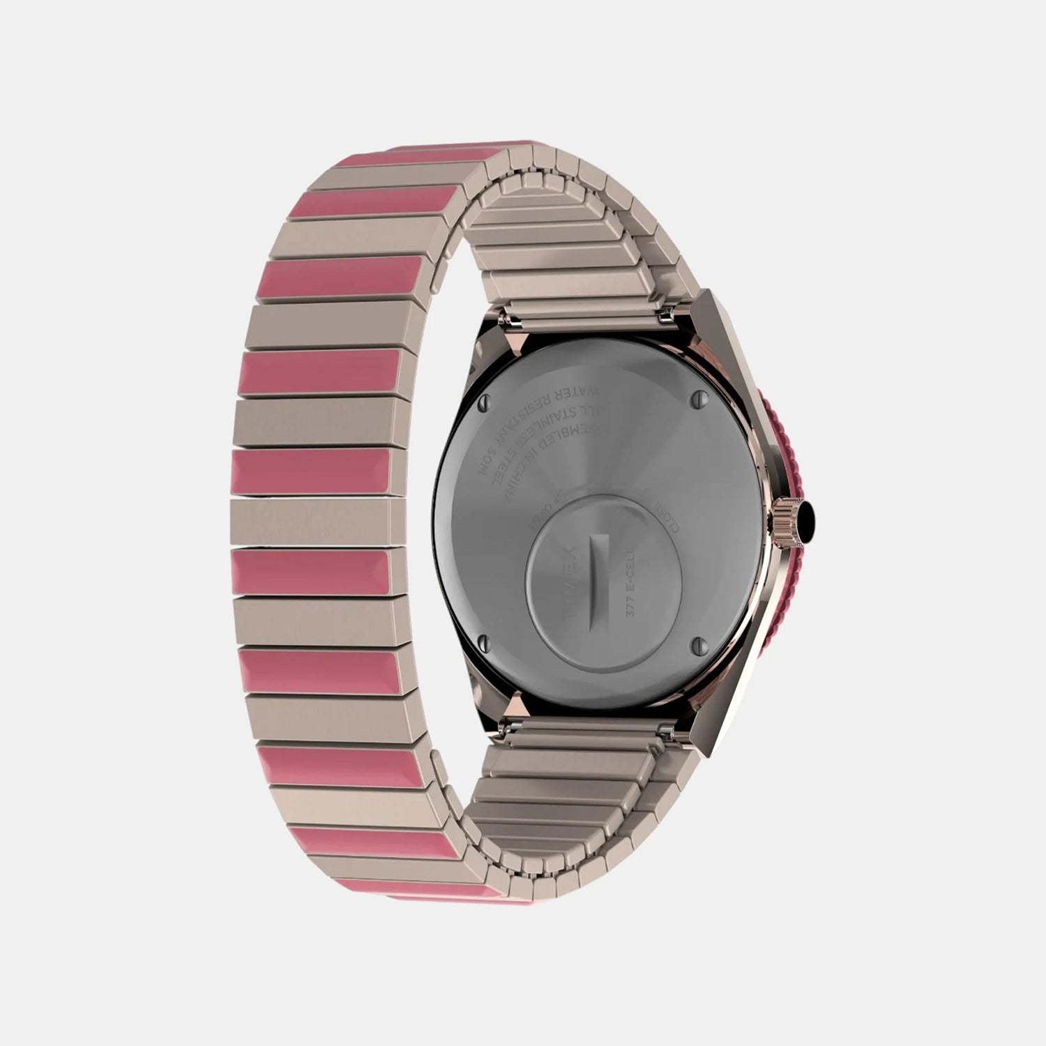 Women Quartz Pink Dial Analog Stainless Steel Watch TW2W41000UJ