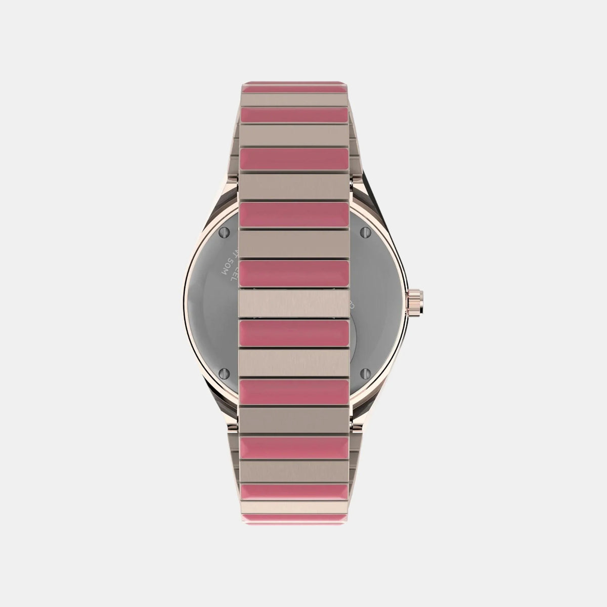 Women Quartz Pink Dial Analog Stainless Steel Watch TW2W41000UJ