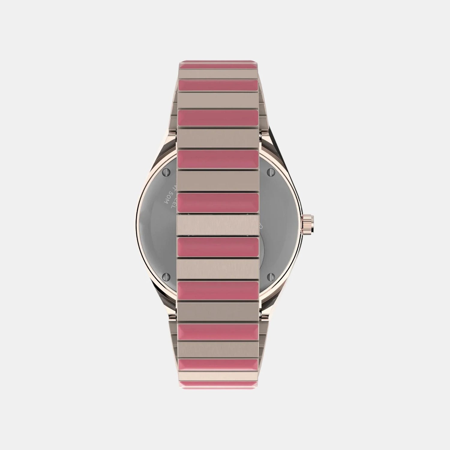 Women Quartz Pink Dial Analog Stainless Steel Watch TW2W41000UJ
