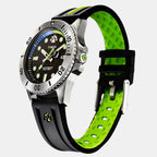 Men Quartz Black Dial Analog Silicone Watch TW2W41700X6