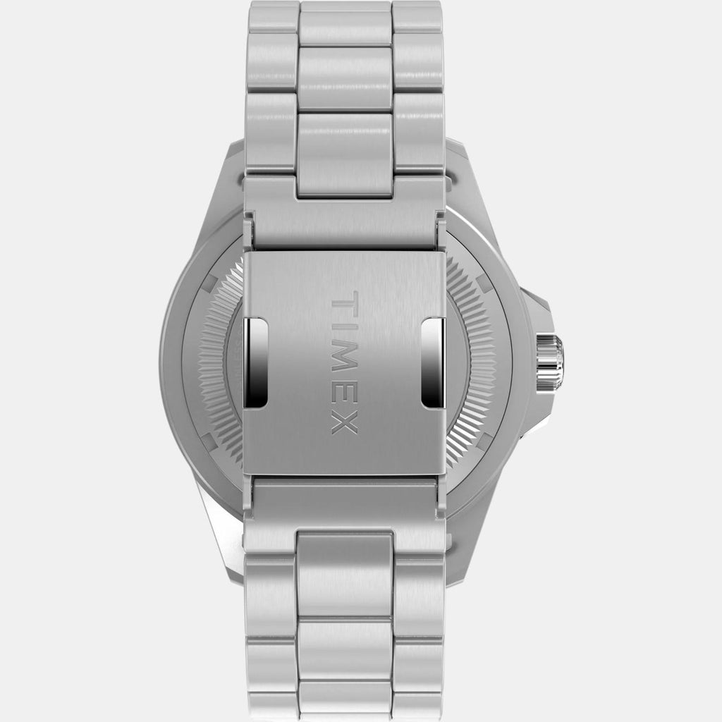 Men Quartz Black Dial Analog Stainless Steel Watch TW2W41900X6