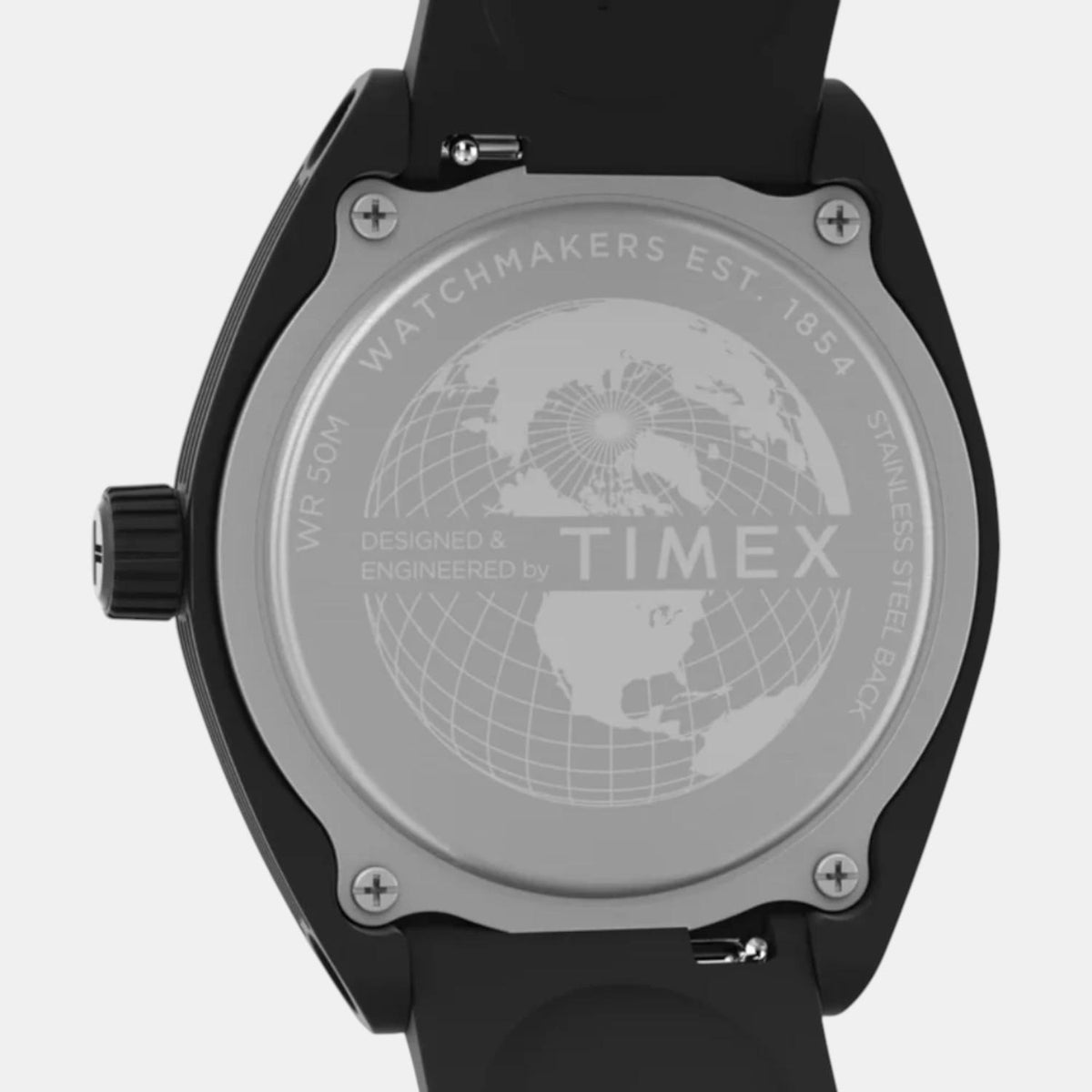 Unisex Quartz Black Dial Analog Resin Watch TW2W42100UJ