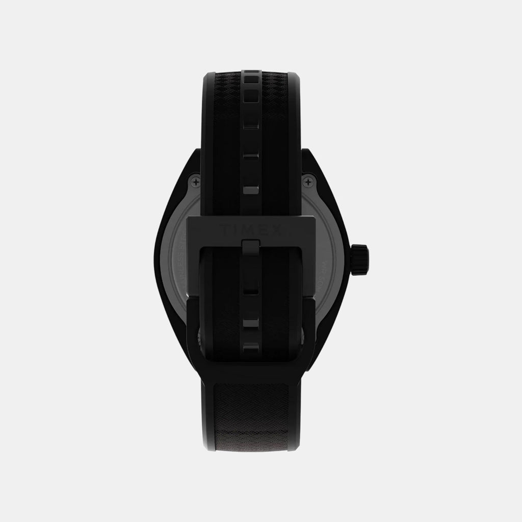 Unisex Quartz Black Dial Analog Resin Watch TW2W42400UJ