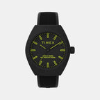 Unisex Quartz Black Dial Analog Resin Watch TW2W42400UJ