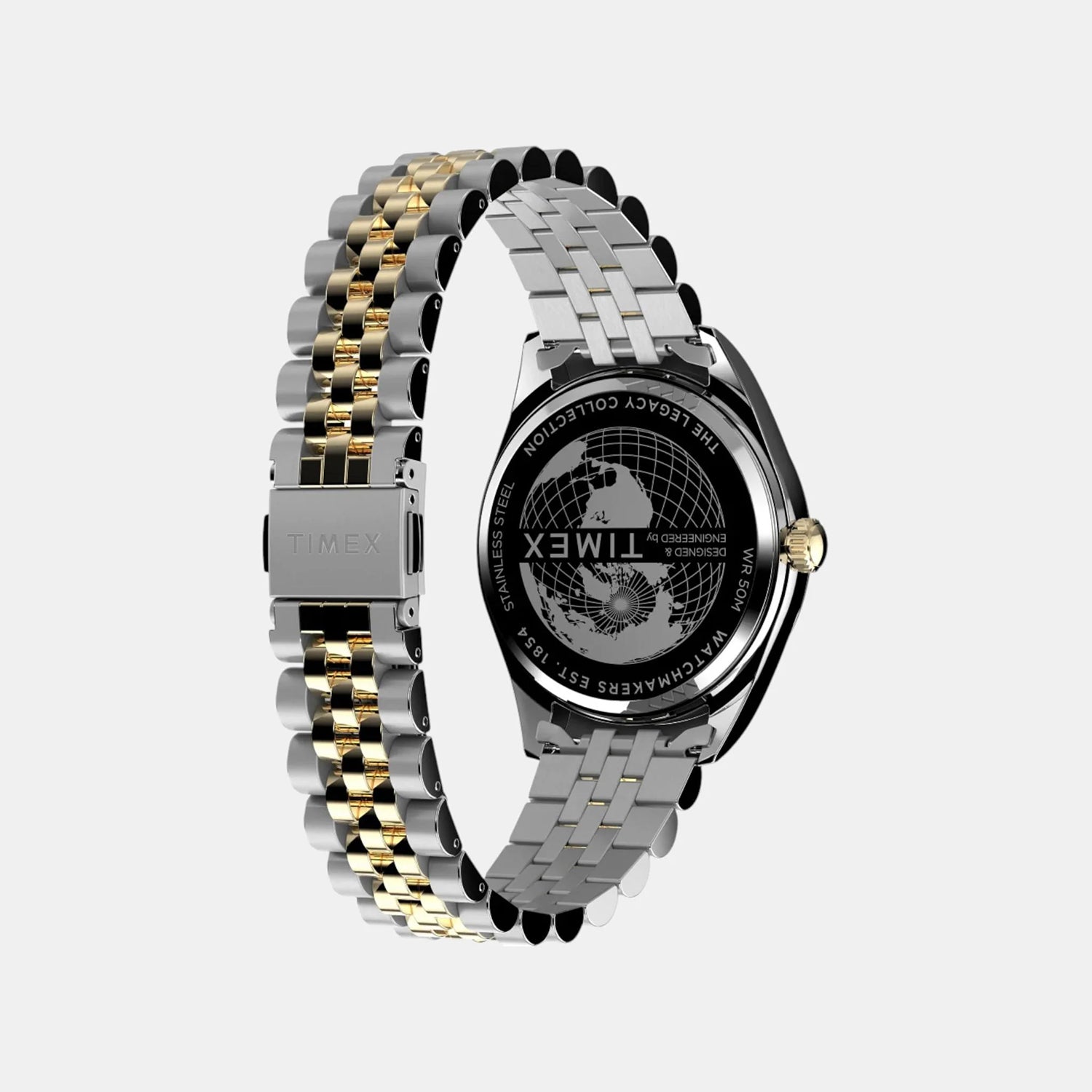 Men Quartz Blue Dial Analog Stainless Steel Watch TW2W42600UJ