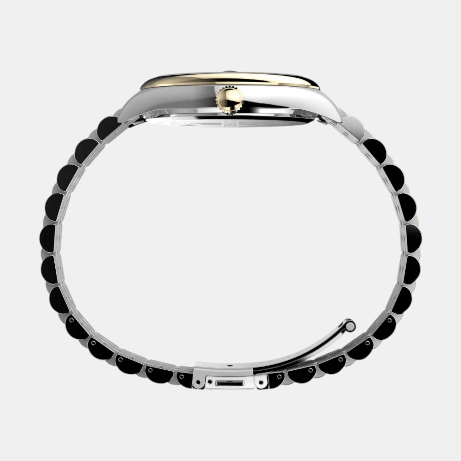 Men Quartz Blue Dial Analog Stainless Steel Watch TW2W42600UJ