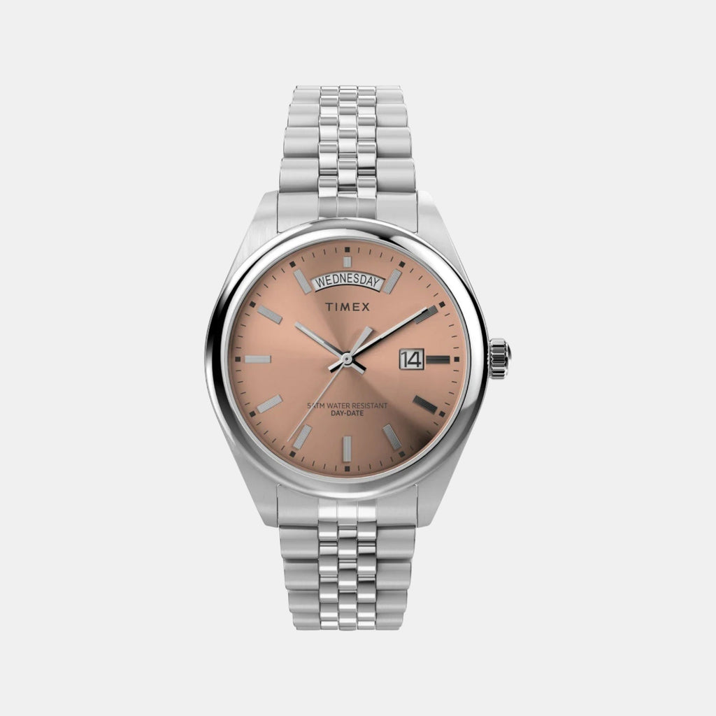 Men Quartz Brown Dial Analog Stainless Steel Watch TW2W42700UJ