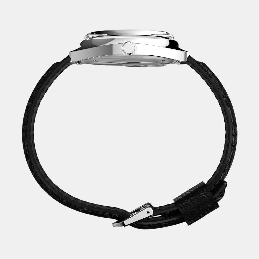 Men Quartz Green Dial Analog Leather Watch TW2W44700U9