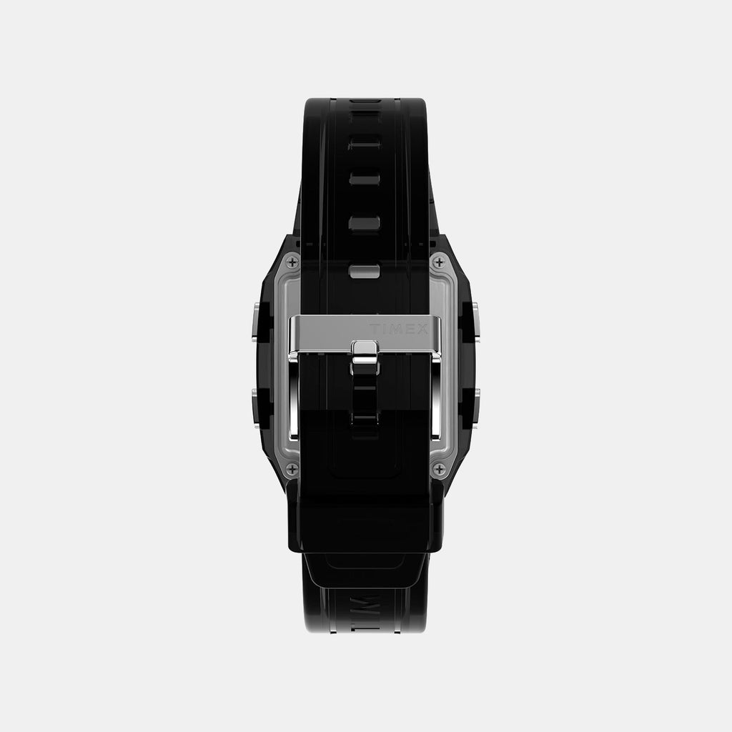 Men Quartz Grey Dial Digital Resin Watch TW2W45000UJ