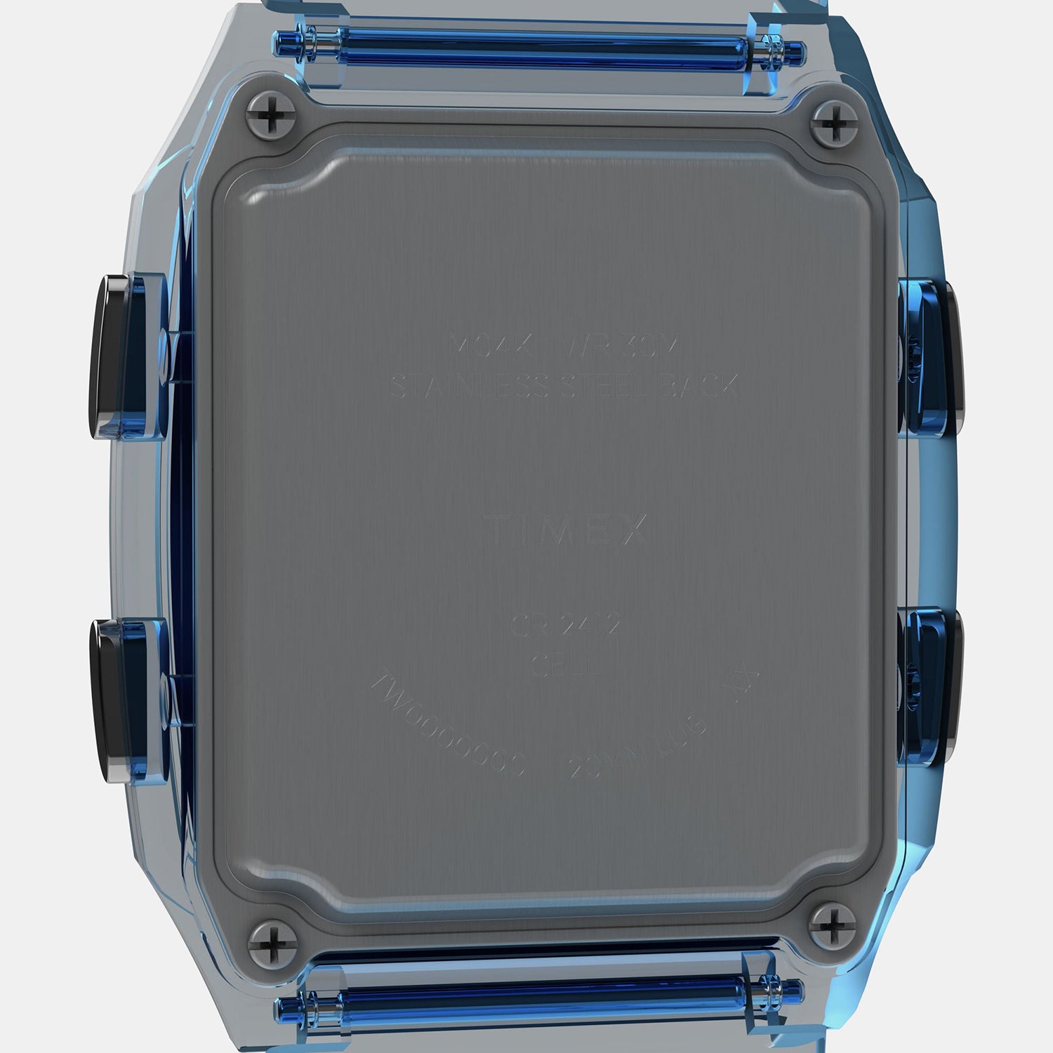 Unisex Quartz Grey Dial Digital Resin Watch TW2W45100UJ
