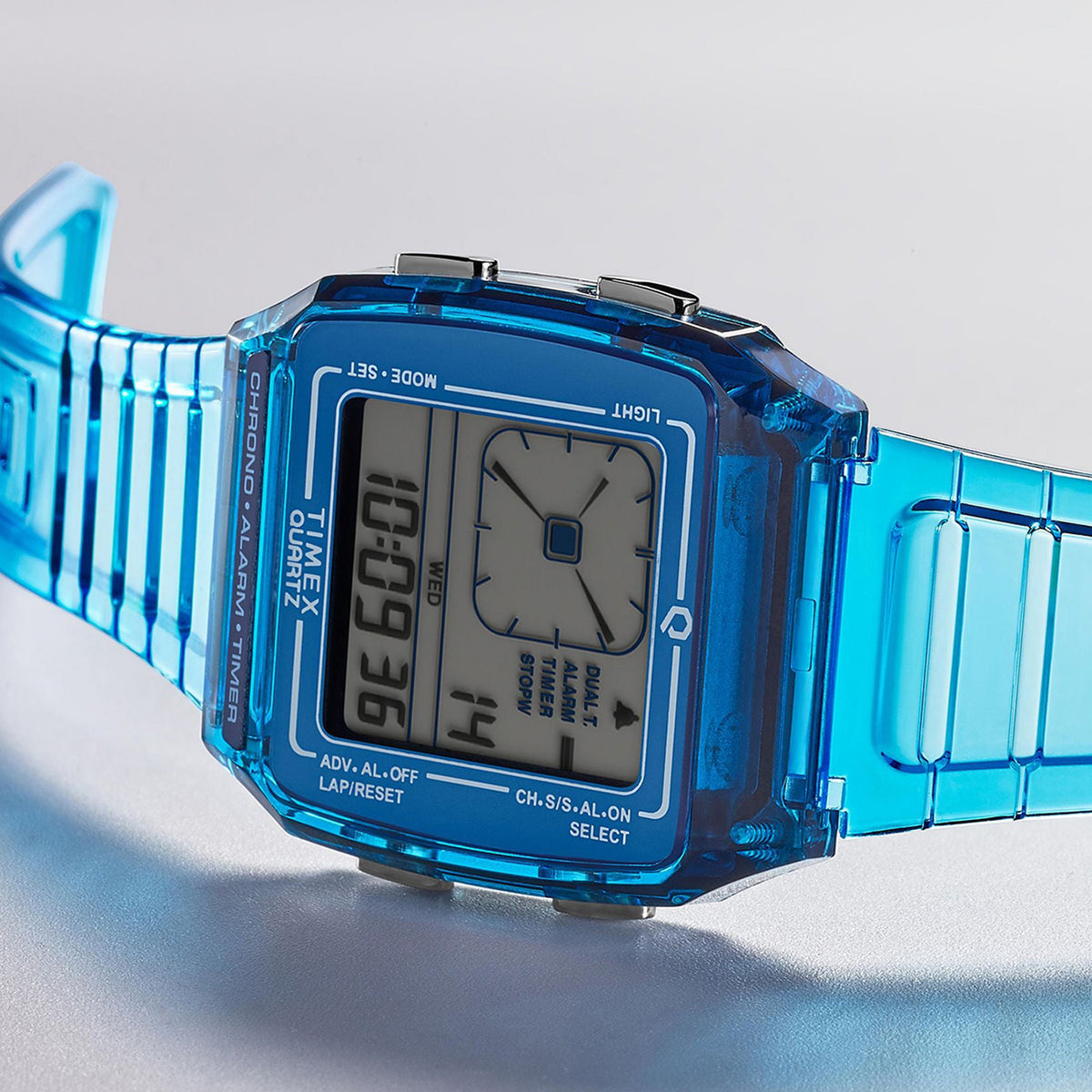 Unisex Quartz Grey Dial Digital Resin Watch TW2W45100UJ