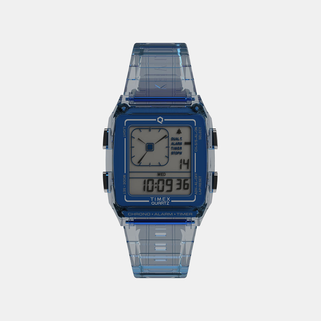 Unisex Quartz Grey Dial Digital Resin Watch TW2W45100UJ