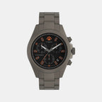 Men Quartz Black Dial Analog Stainless Steel Watch TW2W45700X6