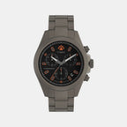 Men Quartz Black Dial Analog Stainless Steel Watch TW2W45700X6