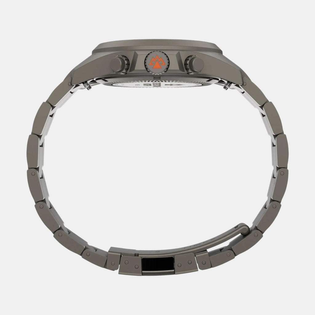 Men Quartz Black Dial Analog Stainless Steel Watch TW2W45700X6