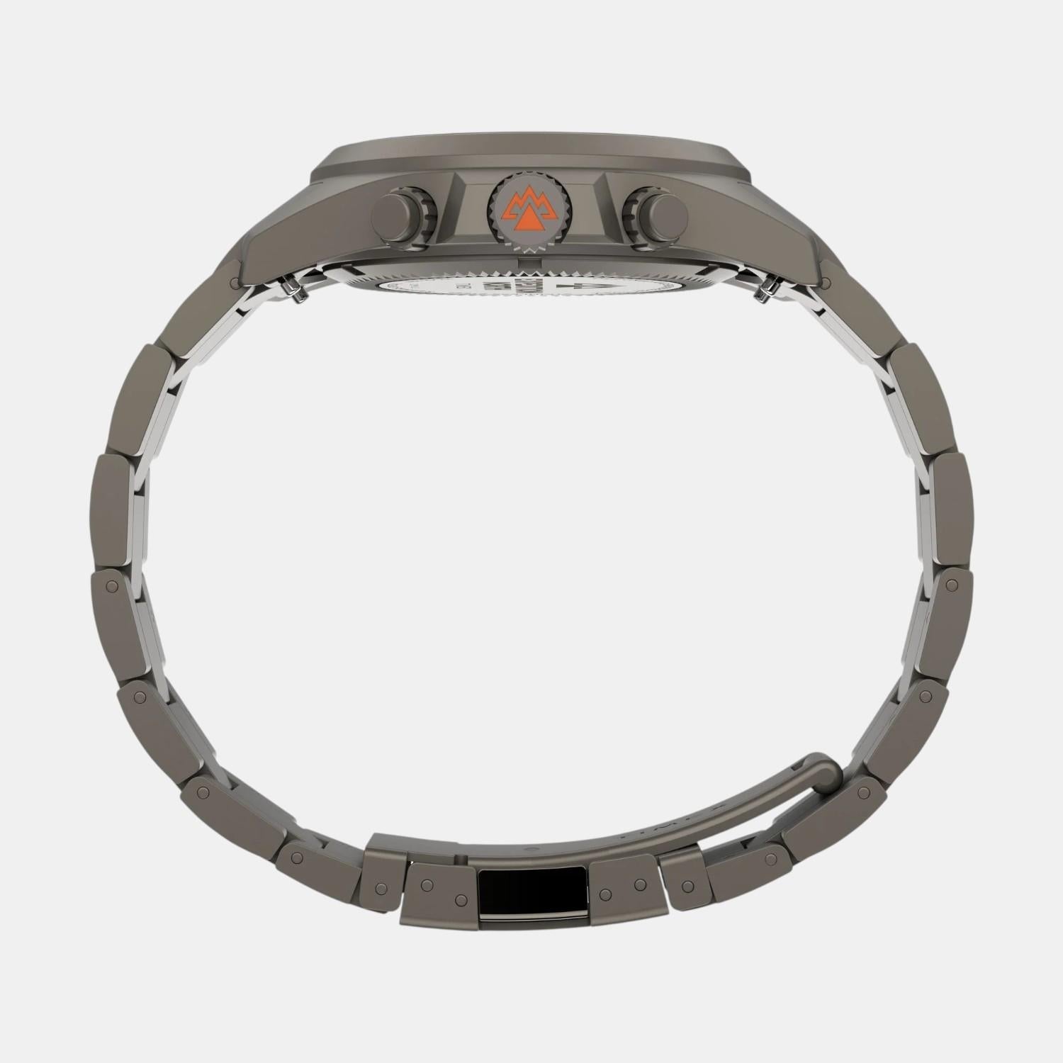 Men Quartz Black Dial Analog Stainless Steel Watch TW2W45700X6