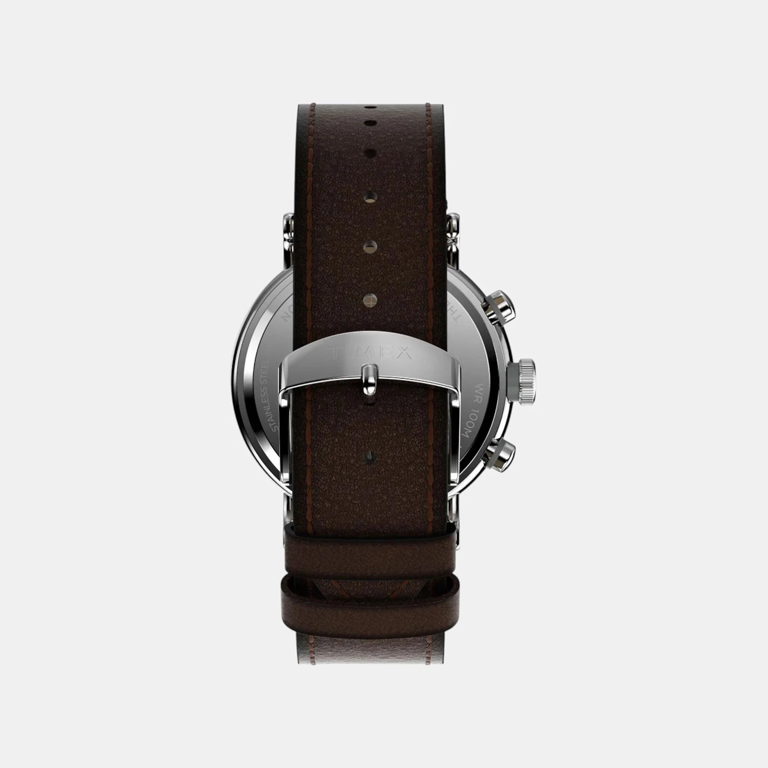 Men Quartz Rose Gold Dial Analog Leather Watch TW2W47300UJ
