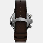 Men Quartz Rose Gold Dial Analog Leather Watch TW2W47300UJ