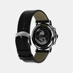 Men Quartz Silver Dial Analog Leather Watch TW2W47400UJ