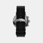 Men Quartz Silver Dial Analog Leather Watch TW2W47400UJ