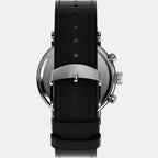 Men Quartz Silver Dial Analog Leather Watch TW2W47400UJ