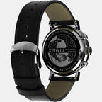 Men Quartz Silver Dial Analog Leather Watch TW2W47400UJ
