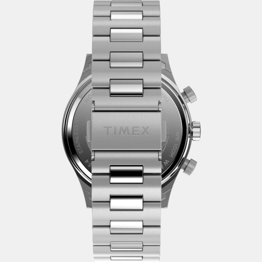 Men Quartz Black Dial Analog Stainless Steel Watch TW2W47800UJ