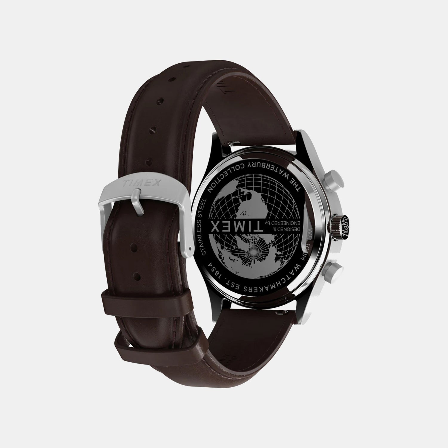 Men Quartz Blue Dial Analog Leather Watch TW2W47900UJ