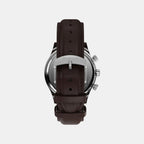 Men Quartz Blue Dial Analog Leather Watch TW2W47900UJ