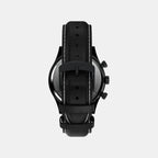 Men Quartz Black Dial Analog Leather Watch TW2W48000UJ