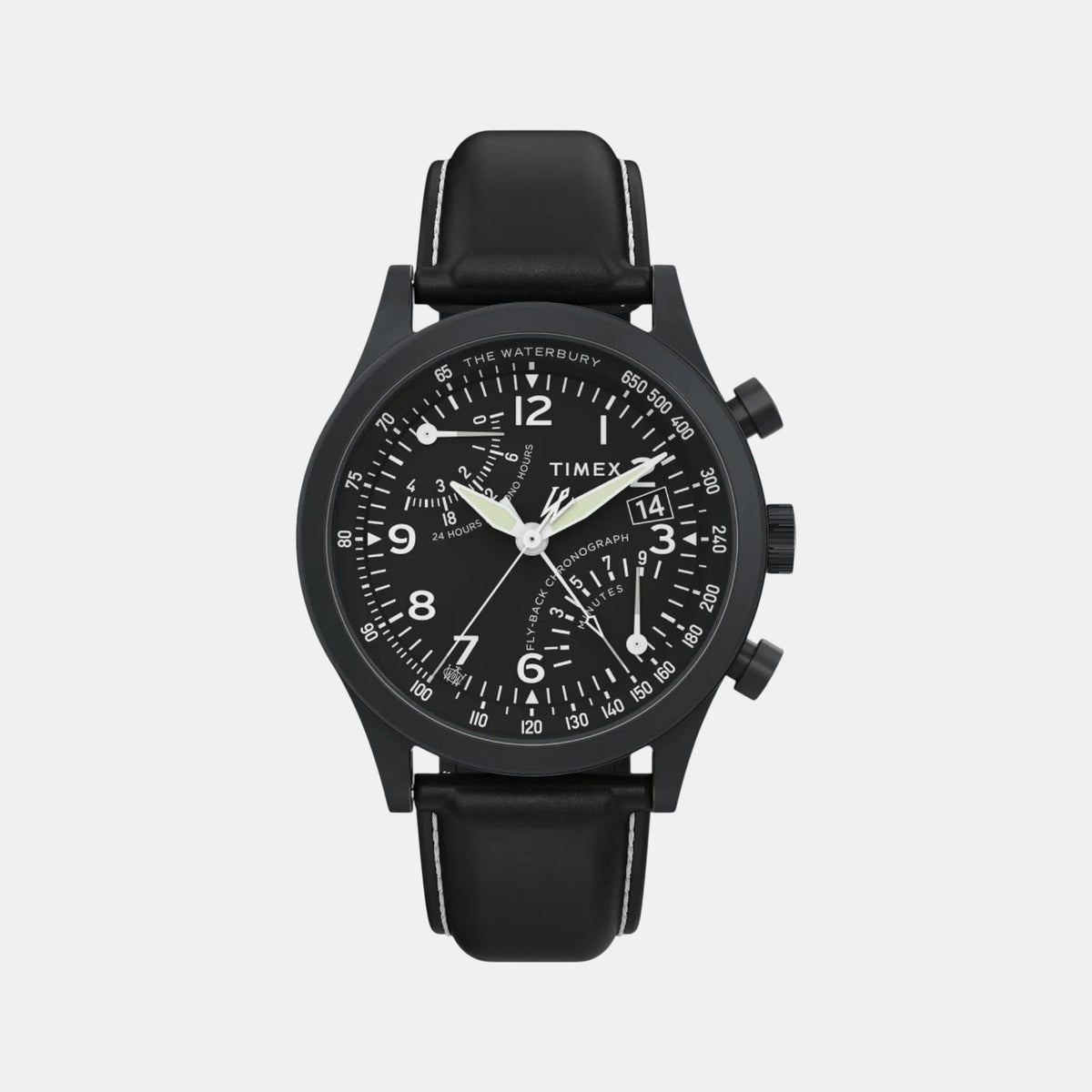 Men Quartz Black Dial Analog Stainless Steel Watch TW2W48000UJ