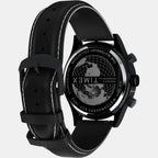 Men Quartz Black Dial Analog Leather Watch TW2W48000UJ