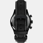 Men Quartz Black Dial Analog Leather Watch TW2W48000UJ