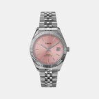 Women Quartz Pink Dial Analog Stainless Steel Watch TW2W49800UJ