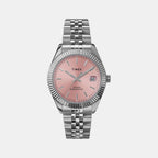 Women Quartz Pink Dial Analog Stainless Steel Watch TW2W49800UJ