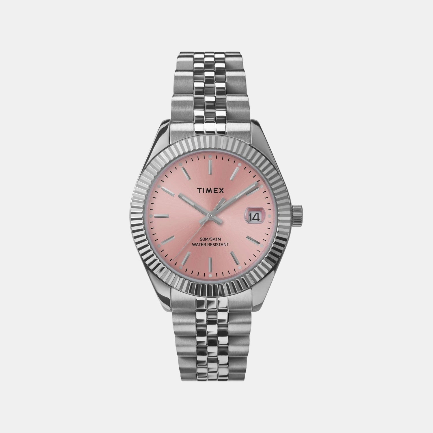 Women Quartz Pink Dial Analog Stainless Steel Watch TW2W49800UJ