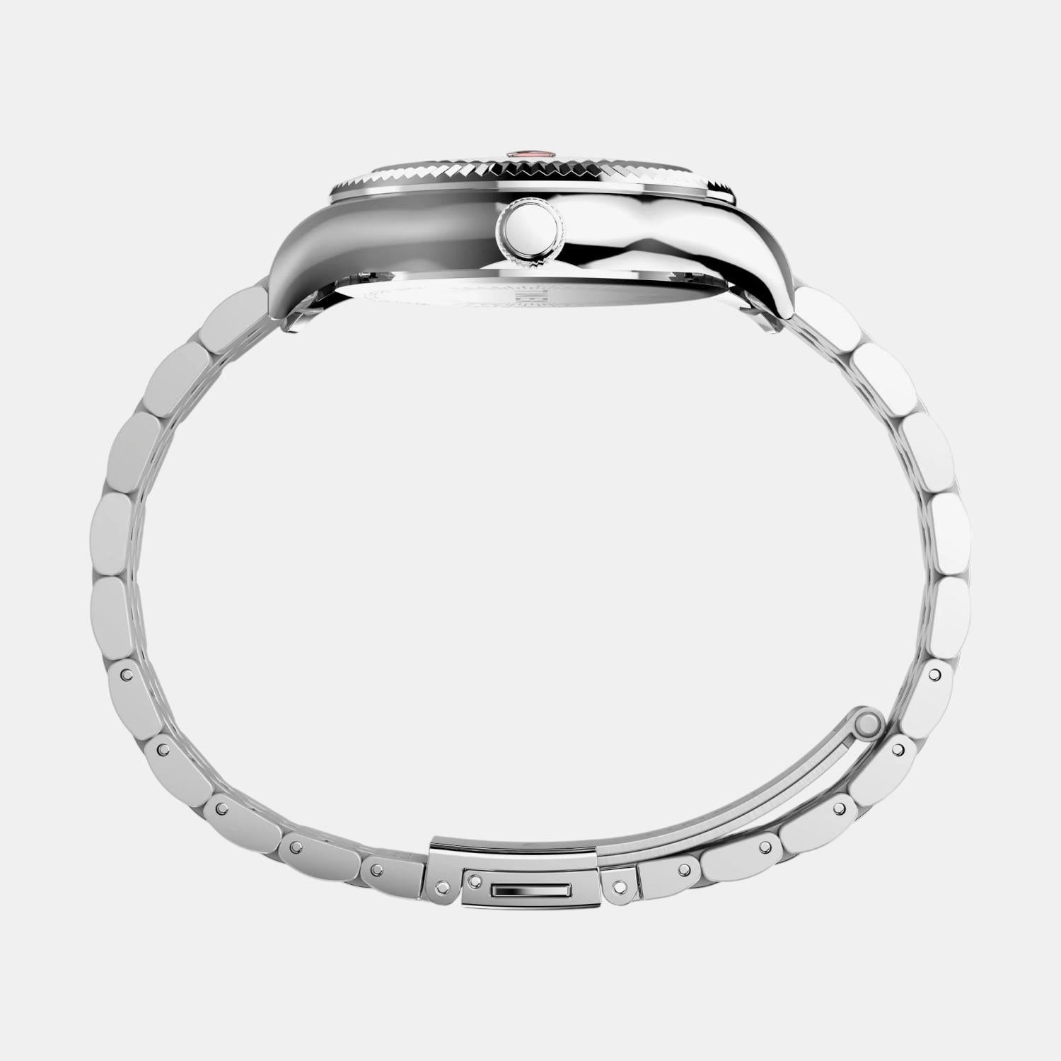 Women Quartz Pink Dial Analog Stainless Steel Watch TW2W49800UJ