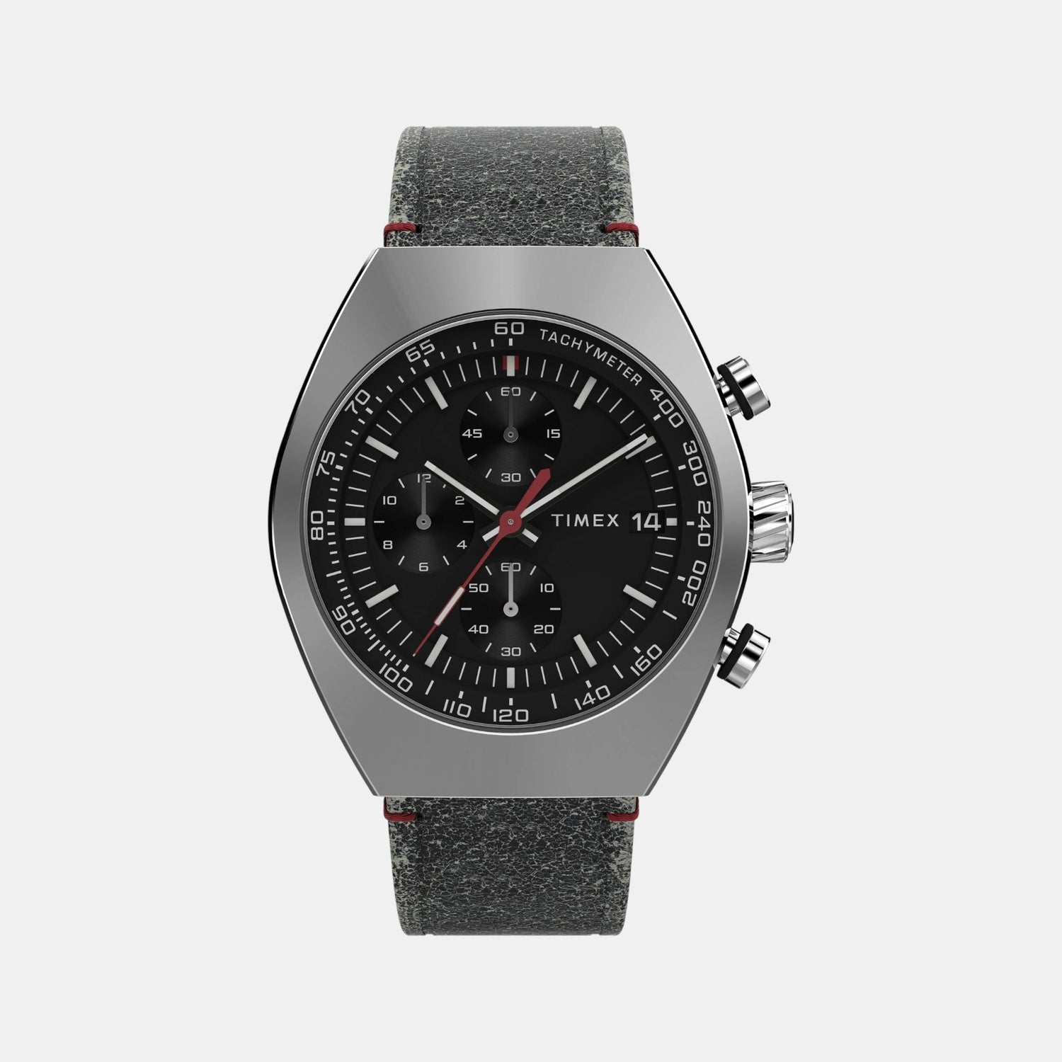 Men Quartz Black Dial Analog Leather Watch TW2W50000UJ