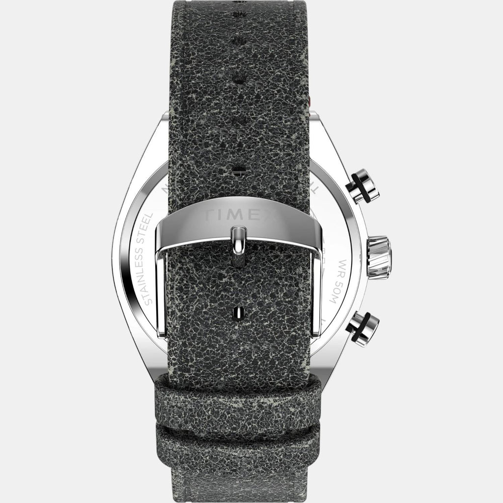 Men Quartz Black Dial Analog Leather Watch TW2W50000UJ