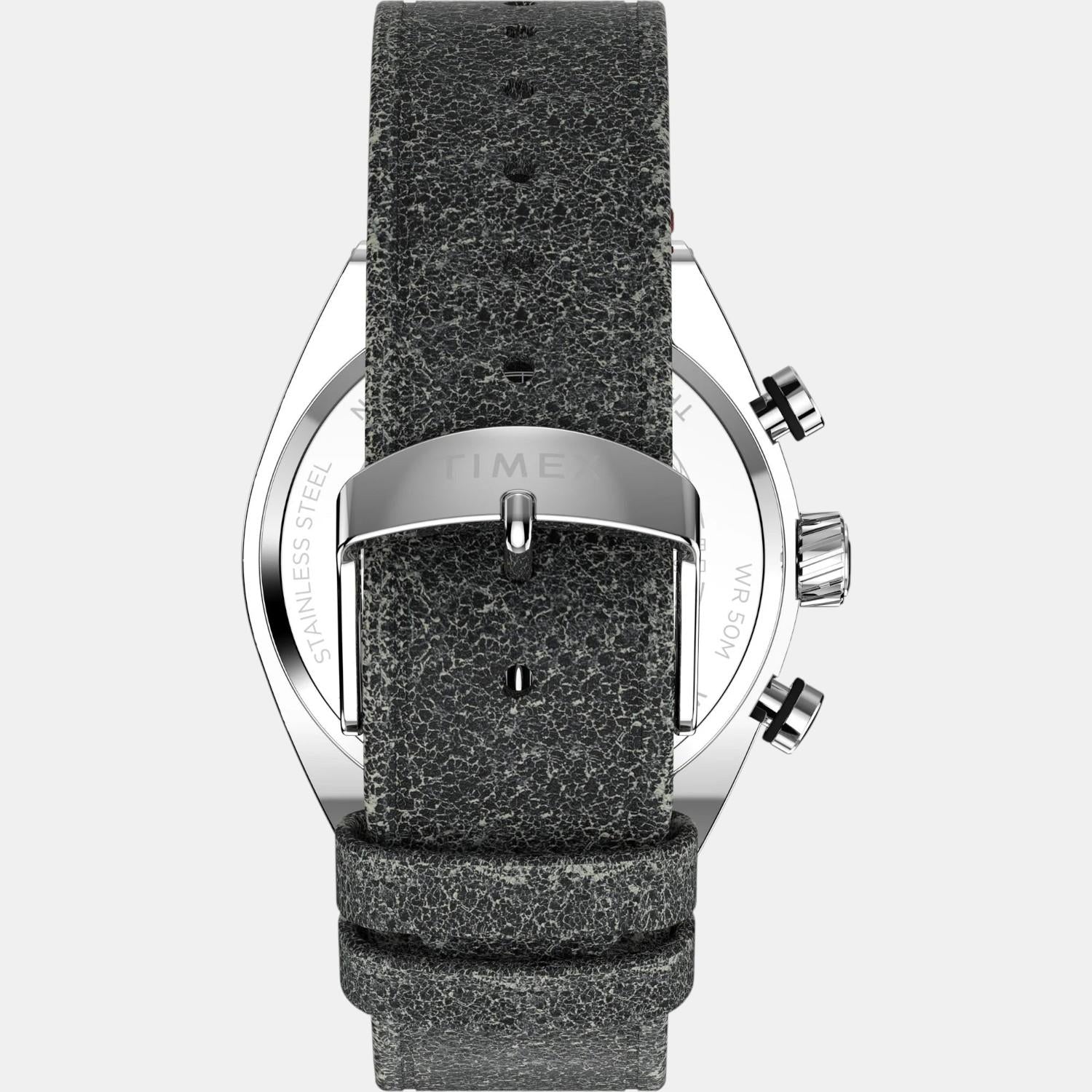 Men Quartz Black Dial Analog Leather Watch TW2W50000UJ