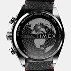 Men Quartz Black Dial Analog Leather Watch TW2W50000UJ