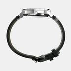 Men Quartz Green Dial Analog Leather Watch TW2W50500UJ